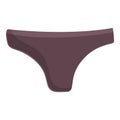 Woman underwear icon cartoon vector. Women lingerie