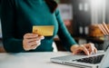 Woman using smart phone for mobile payments online shopping,omni channel,sitting on table,virtual icons graphics interface screen Royalty Free Stock Photo