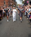 Woman Volunteer in Olympic Torch Relay, England