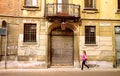 Woman Walking in Milan