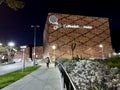 California Science Center at Night in November 2023 in Los Angeles.