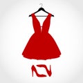 Woman wardrobe collection Royalty Free Stock Photo