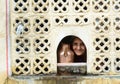 A woman with the water pot in Jaipur, India