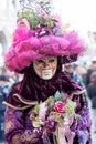 Venice Mask at the Carnival, Venice, Italy Royalty Free Stock Photo