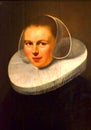 Woman with a white ruff