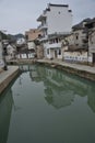 Woman working at China quaint village life style