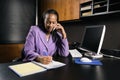 Woman working in office