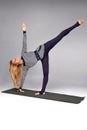 Woman yoga sports wear gym fitness health collection athlete