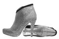 Womanish shoes isolated Royalty Free Stock Photo