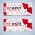 Womans Day collection sale gift voucher