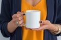 White Mug mockup - Styled Stock