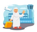 Women In Airport Ready For Hajj Pilgrimage