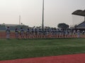 Women in Baseball Flag Raising