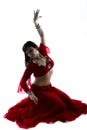 Women belly dancer Royalty Free Stock Photo