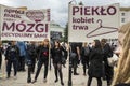 Women Black Protest in Warsaw