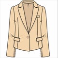 Women And Girls Corporate Wear Blazer