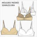 Moulded Padded Bra for Girl And Women Wear