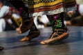 Women from Bulgaria at folk dance festival