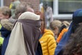 Women With Burqa At Amsterdam The Netherlands 2019