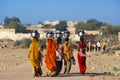 Women carrying water in Rajasthan