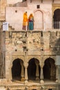 Women at Chand Baori Stepwell.