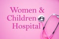 Women & Children Hospital concept