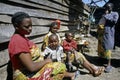 Women and children in Kenyan slum, Nairobi
