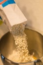 Women creating pastry for tasty and homemade christmas cookies