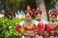 Women dancers entertaining visitors of Avani Bentota Resort