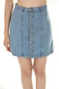 women denim skirt