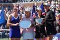 Women Doubles winners US Open 2008 (4) Royalty Free Stock Photo