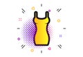 Women dress sign icon. Intimates and sleeps. Vector