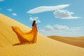 Women fashion bedouin style cinematic