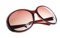 Women fashion brown sun glasses