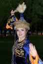 Women folk dance performance