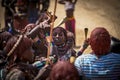 Ethiopia,Turmi village, Omo valley,Dancing Hamer