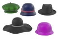 Women hats Royalty Free Stock Photo
