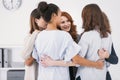 Women with issues supporting together Royalty Free Stock Photo