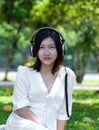 Women listening to music