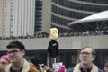 Women March in Toronto.