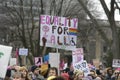 Women March in Toronto.