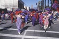 Women marching in the Doo Dah Parade, Pasadena, California