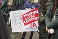 Women marching for tolerance and equality