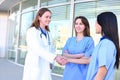 Women Medical Team Partnership Royalty Free Stock Photo