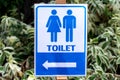 Women and Men Toilet Sign Royalty Free Stock Photo