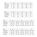 Women new European system clothing standard body measurements for different brands, style fashion lady size chart