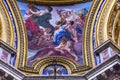 Women Painting Saint Agnese In Agone Church Basilica Rome Italy Royalty Free Stock Photo