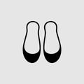 Women pair of shoes icon. Element of Theatre icon for mobile concept and web apps. Detailed Women pair of shoes icon can be used