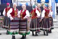 Women in Polish folk dance costumes