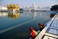 Women praying at Golden Temple Amritsar